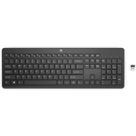 HP 230 BLK Wireless Keyboard tastaturi Universală RF fără fir Negru (3L1E7AA#ABZ)
