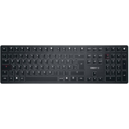CHERRY KW X ULP billentyűzet USB + RF Wireless + Bluetooth QWERTZ Német Fekete